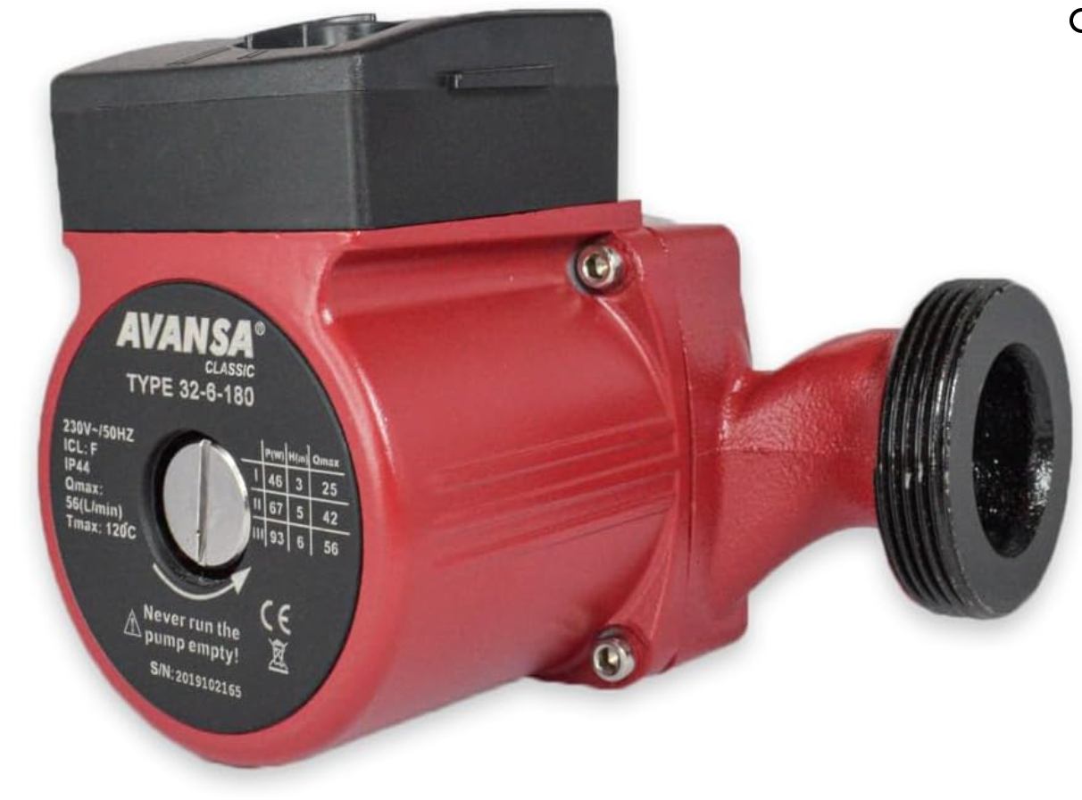 Avansa cirkulationpump 32/6/180